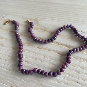 Lepidolite candy necklace